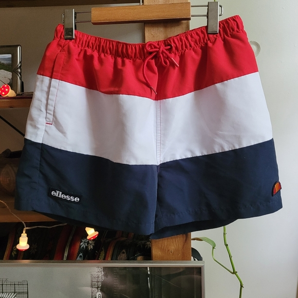 Ellesse Other - Ellesse red cielo swim shorts